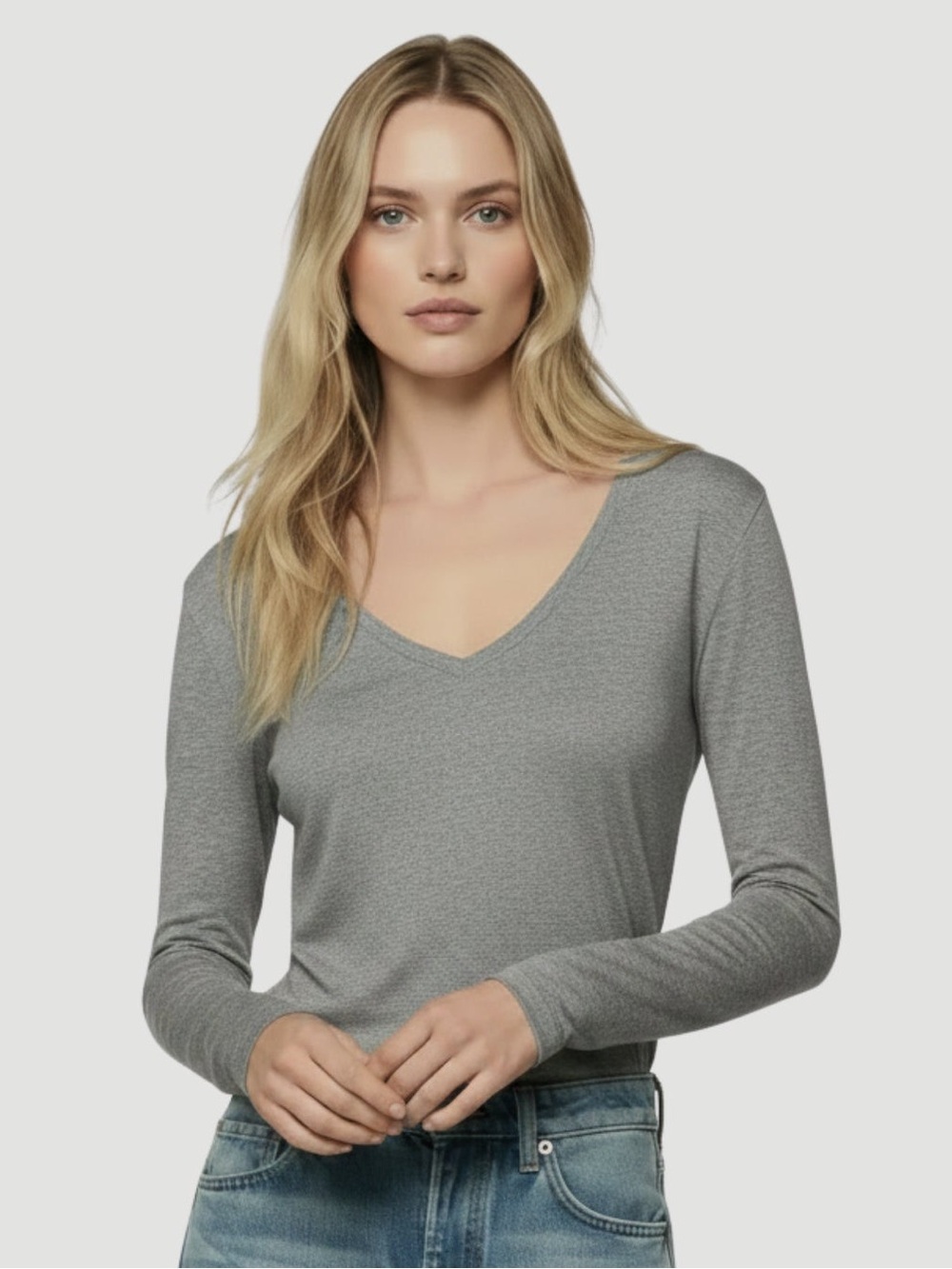 Majestic Filatures XS Soft Touch Long Sleeve Tee